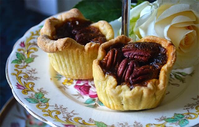Mini Pecan Pies are perfect for serving at parties and gatherings