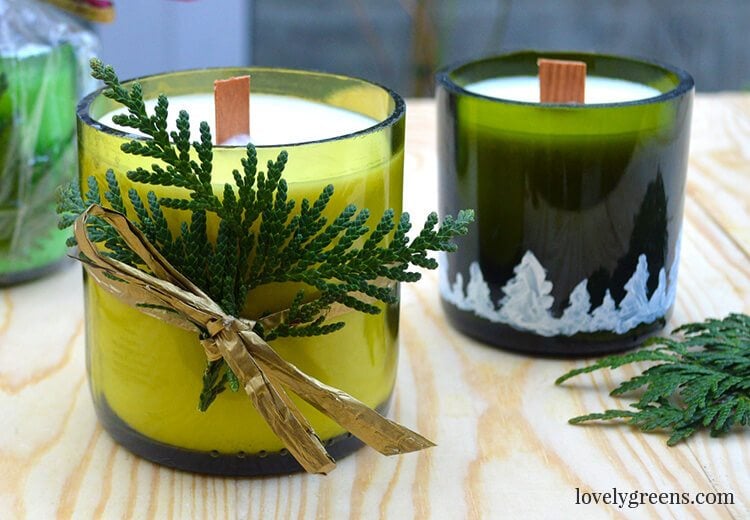 How to make Wine Bottle Candles