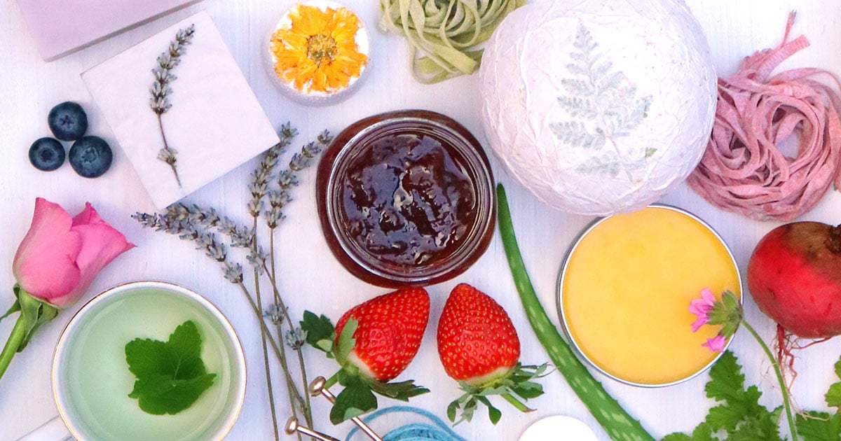 Lovely Greens • Natural Soap Making and Cottage Garden Ideas logo